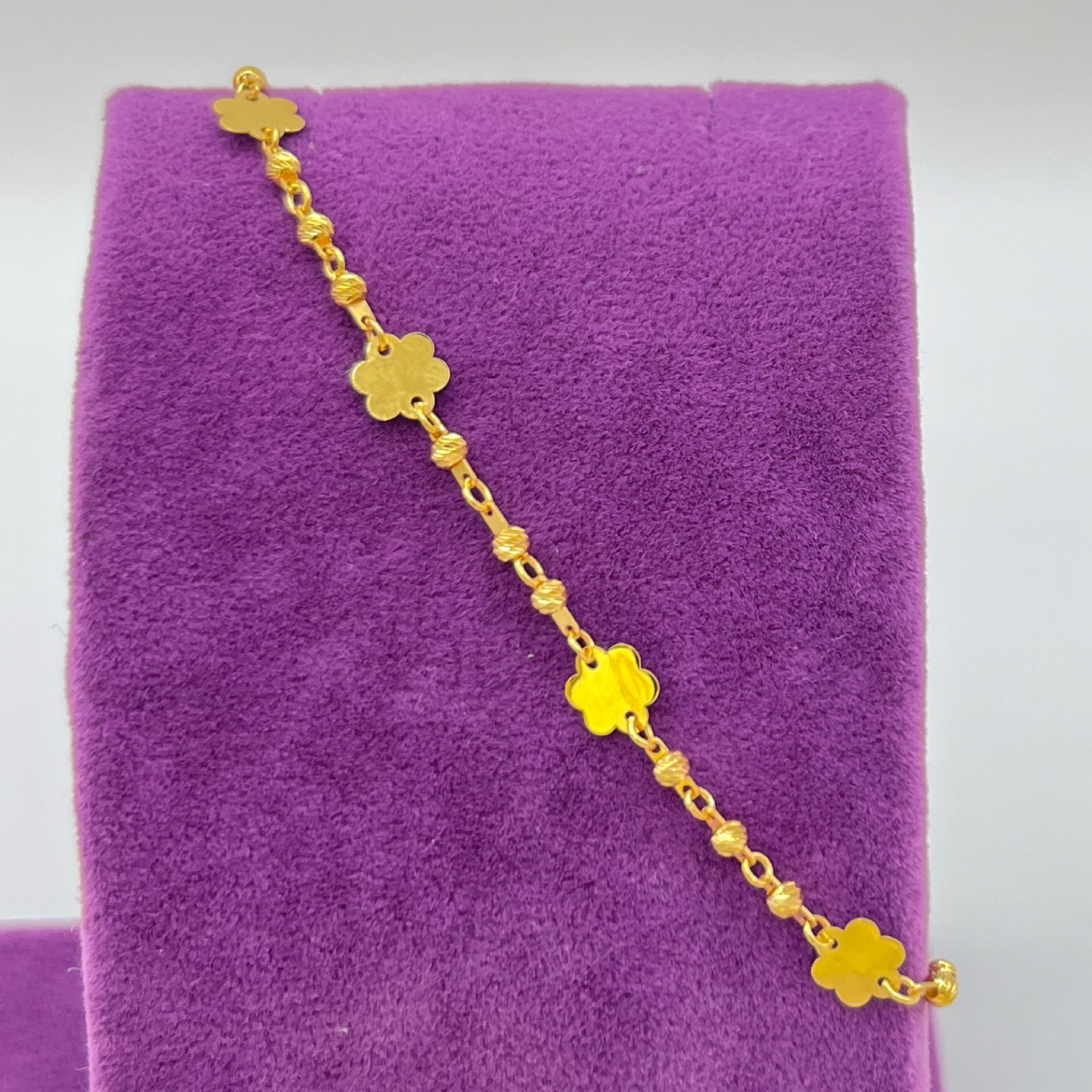 Dorika Altın Künye Bileklik 22 Ayar 2.87gr 19 CM - F00245 - Fotoğraf 5