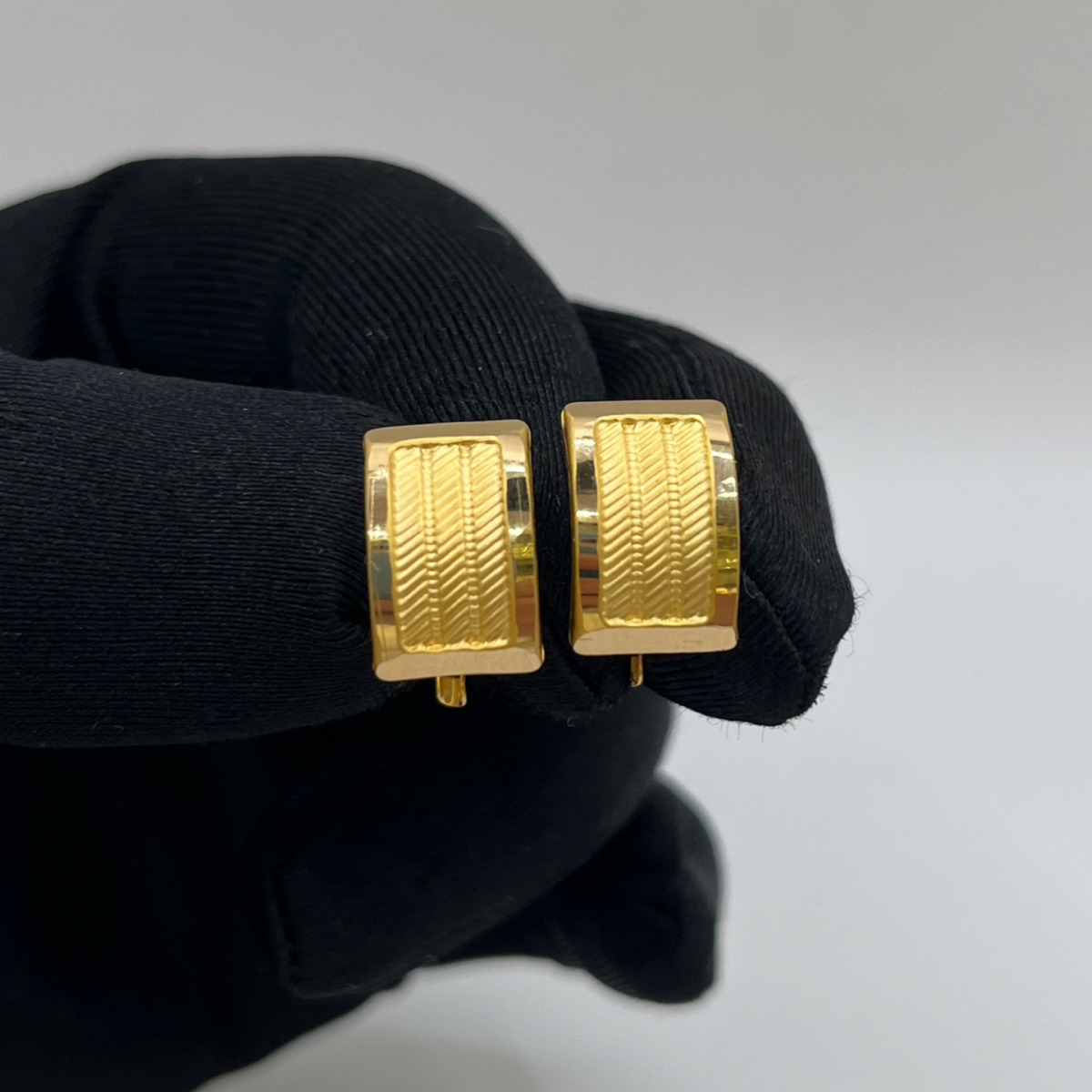 Hasır Altın Küpe 22 Ayar 2.50gr - K01304 - Fotoğraf 1
