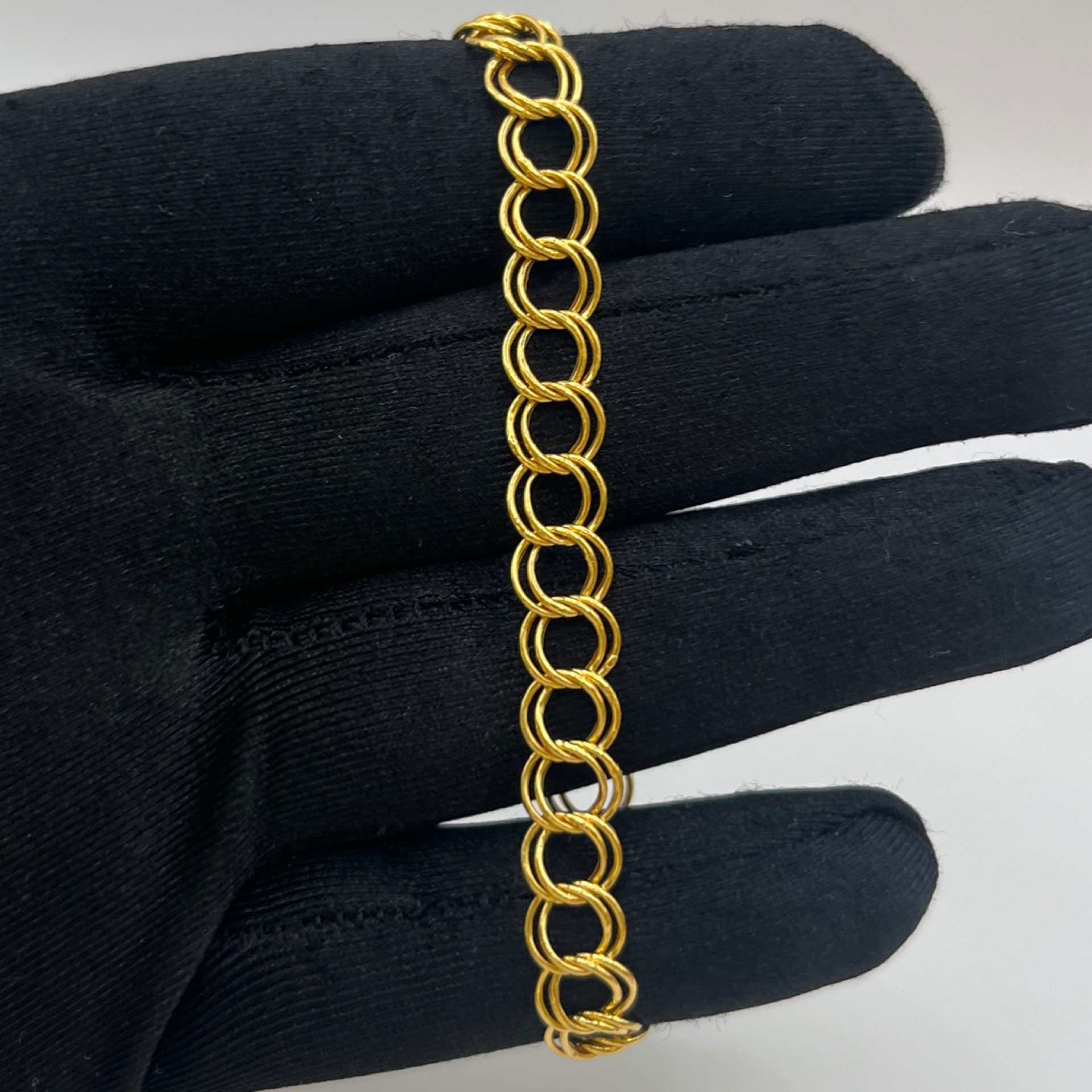 Samanyolu Altın Bileklik 22 Ayar 3.24gr 18 CM - F00250 - Fotoğraf 1
