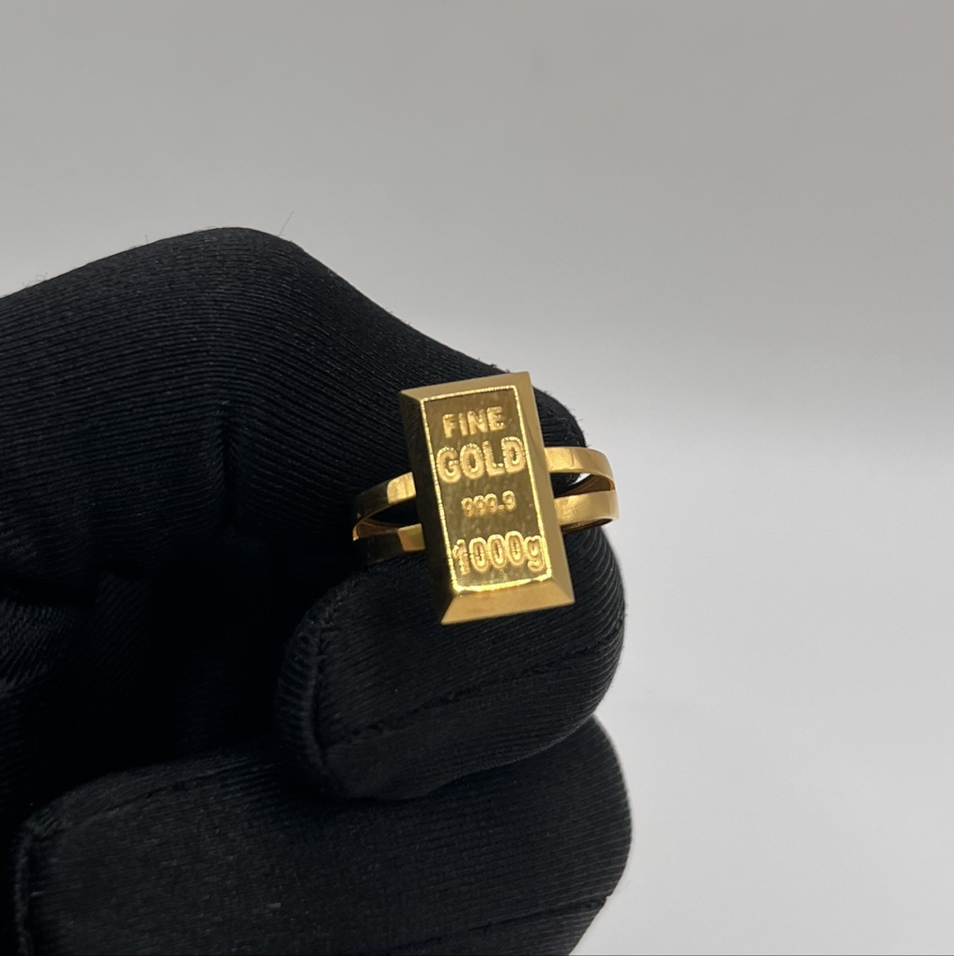 Külçe Altın Yüzük 22 Ayar 3.28gr 19 - Y01471 - Fotoğraf 1