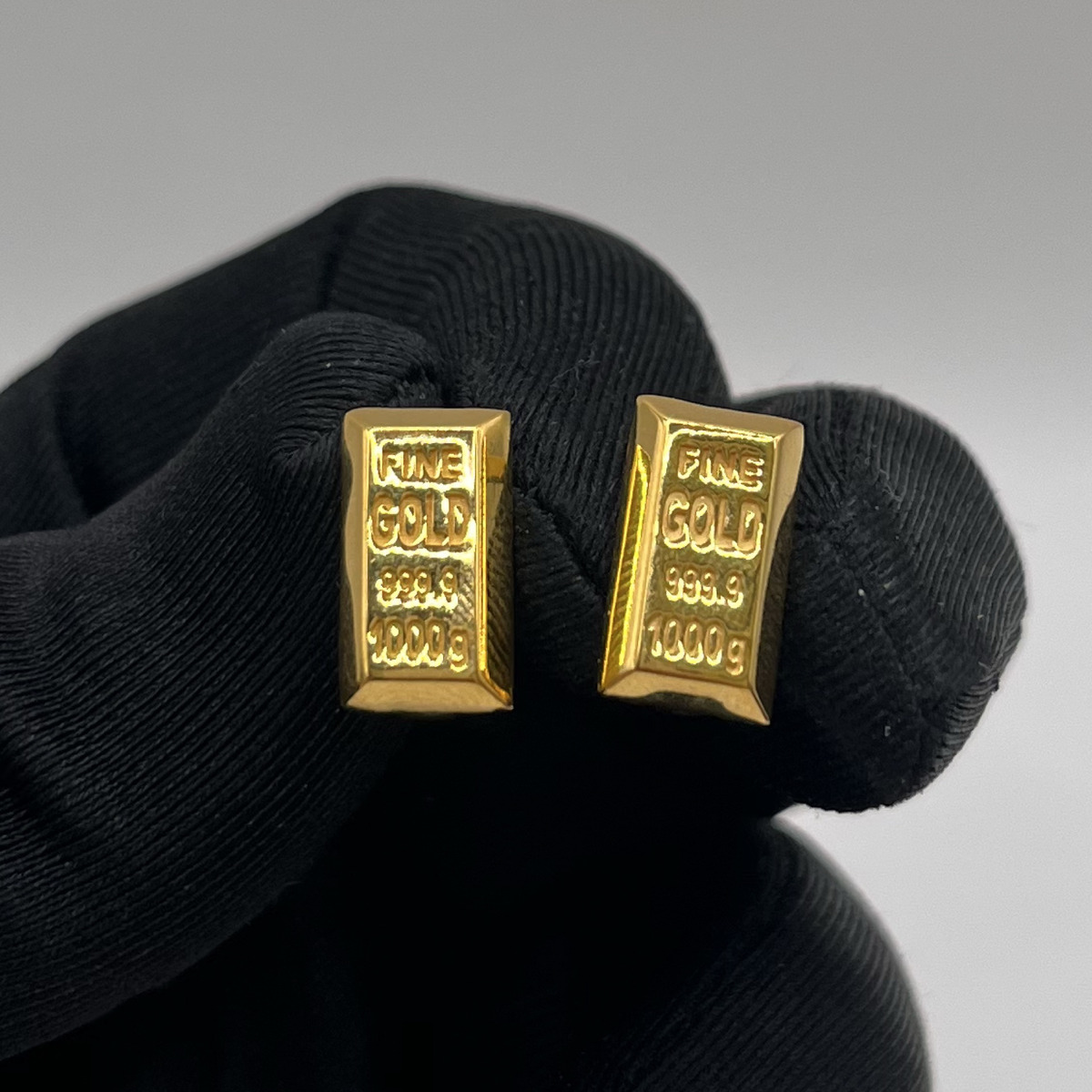 Külçe Altın Küpe 22 Ayar 4.19gr - K01315 - Fotoğraf 1