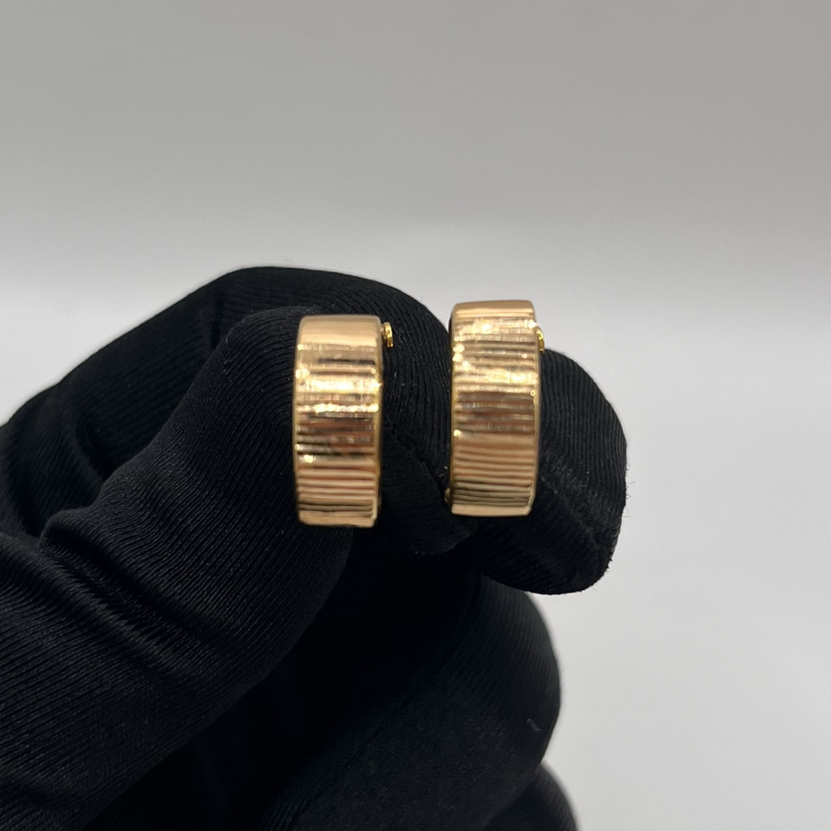 Yaldızlı Altın Küpe 22 Ayar 3.17gr - K01321 - Fotoğraf 1