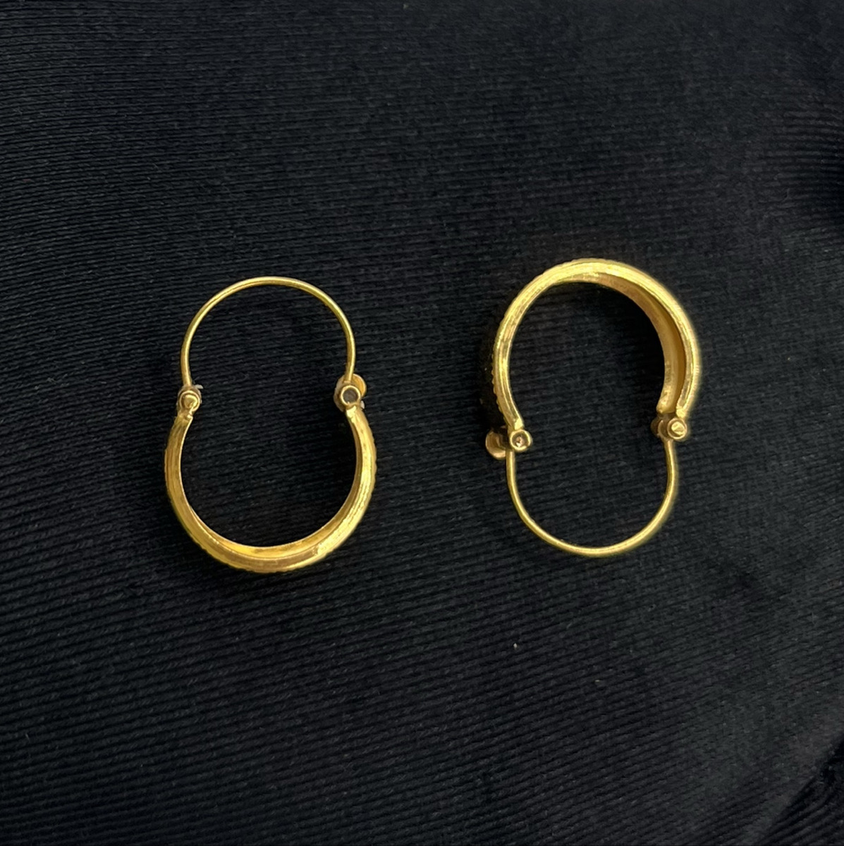 Yaldızlı Altın Küpe 22 Ayar 3.17gr - K01321 - Fotoğraf 4