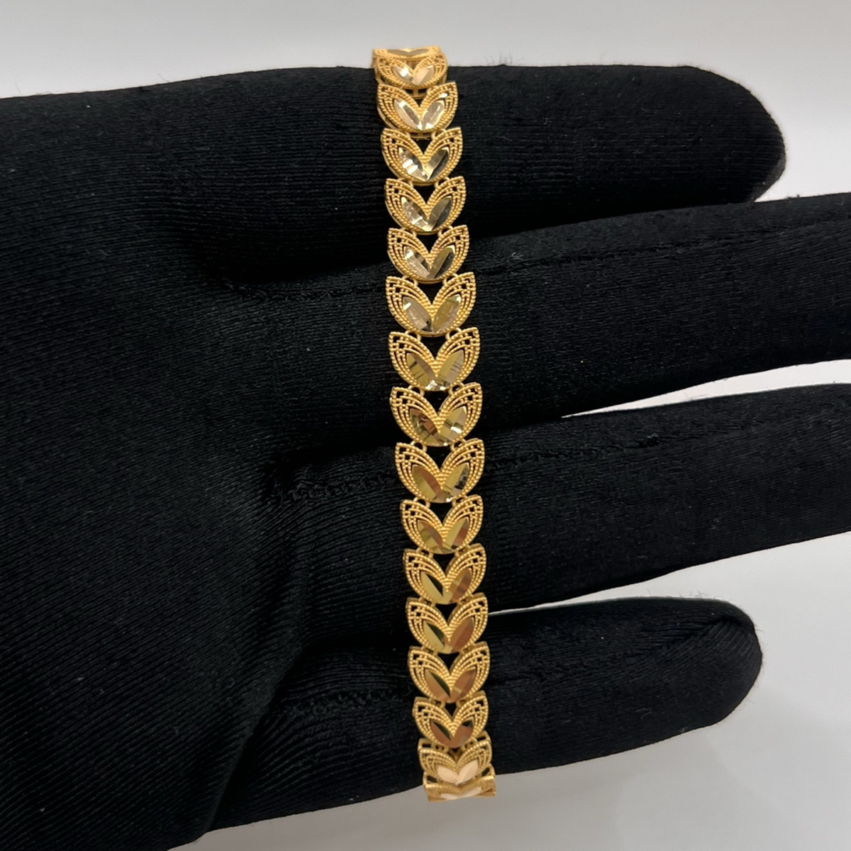 Başak Altın Bileklik 22 Ayar 11.36gr 19 CM - F00252 - Fotoğraf 1