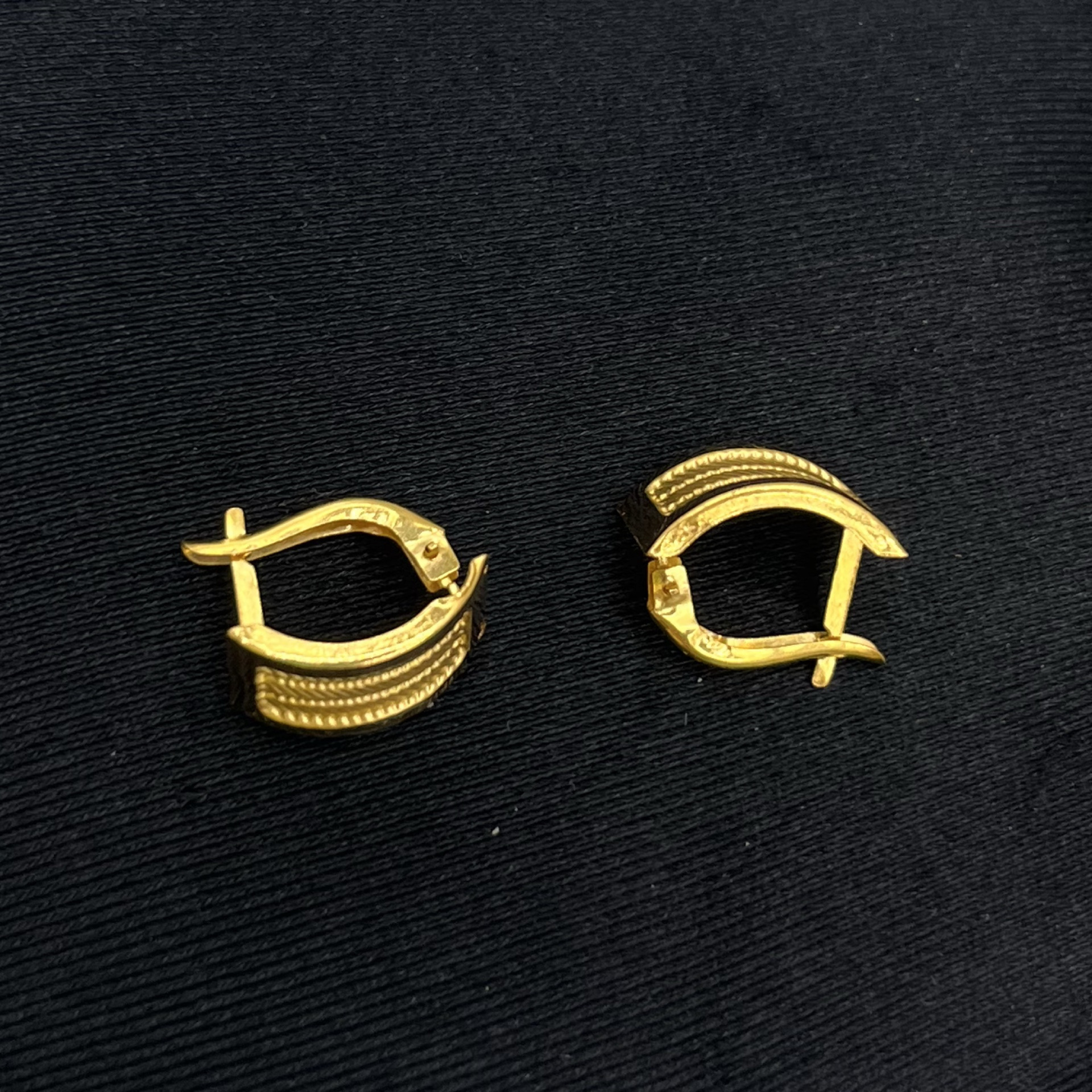 Hasır Trabzon Altın Küpe 22 Ayar 2.05gr - K01331 - Fotoğraf 4
