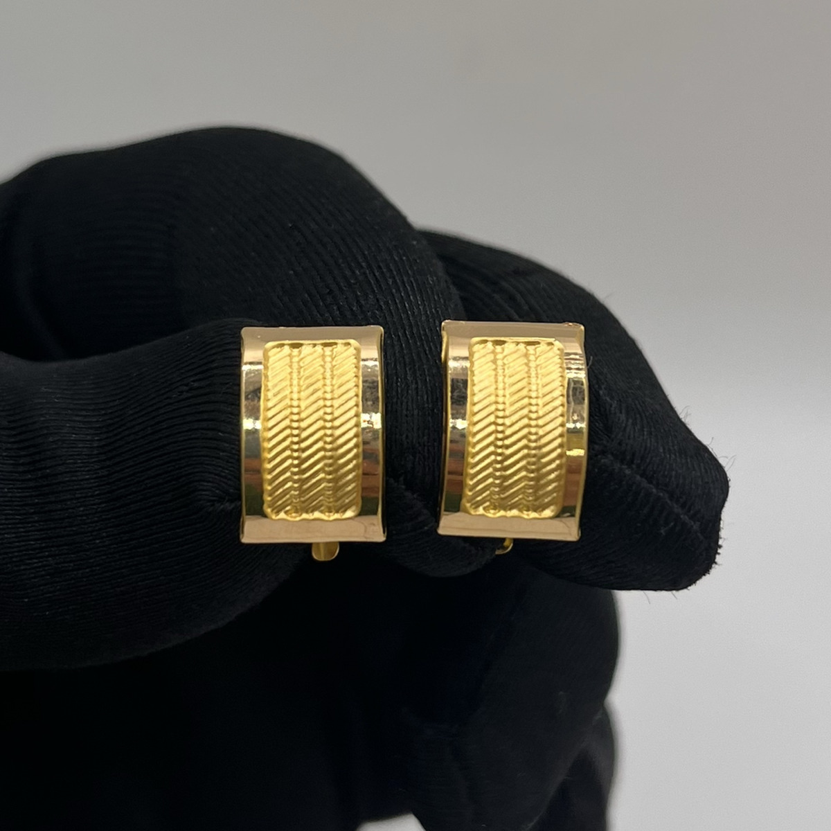 Hasır Trabzon Altın J Küpe 22 Ayar 2.04gr - K01332 - Fotoğraf 1