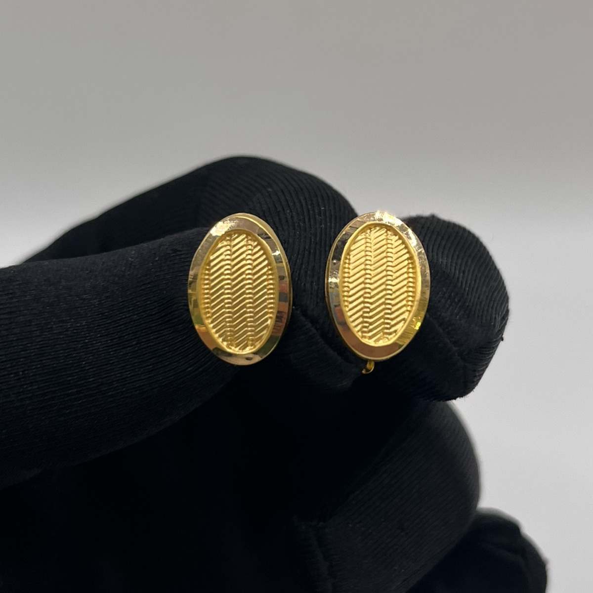 Hasır Trabzon Altın Küpe 22 Ayar 1.83gr - K01333 - Fotoğraf 1