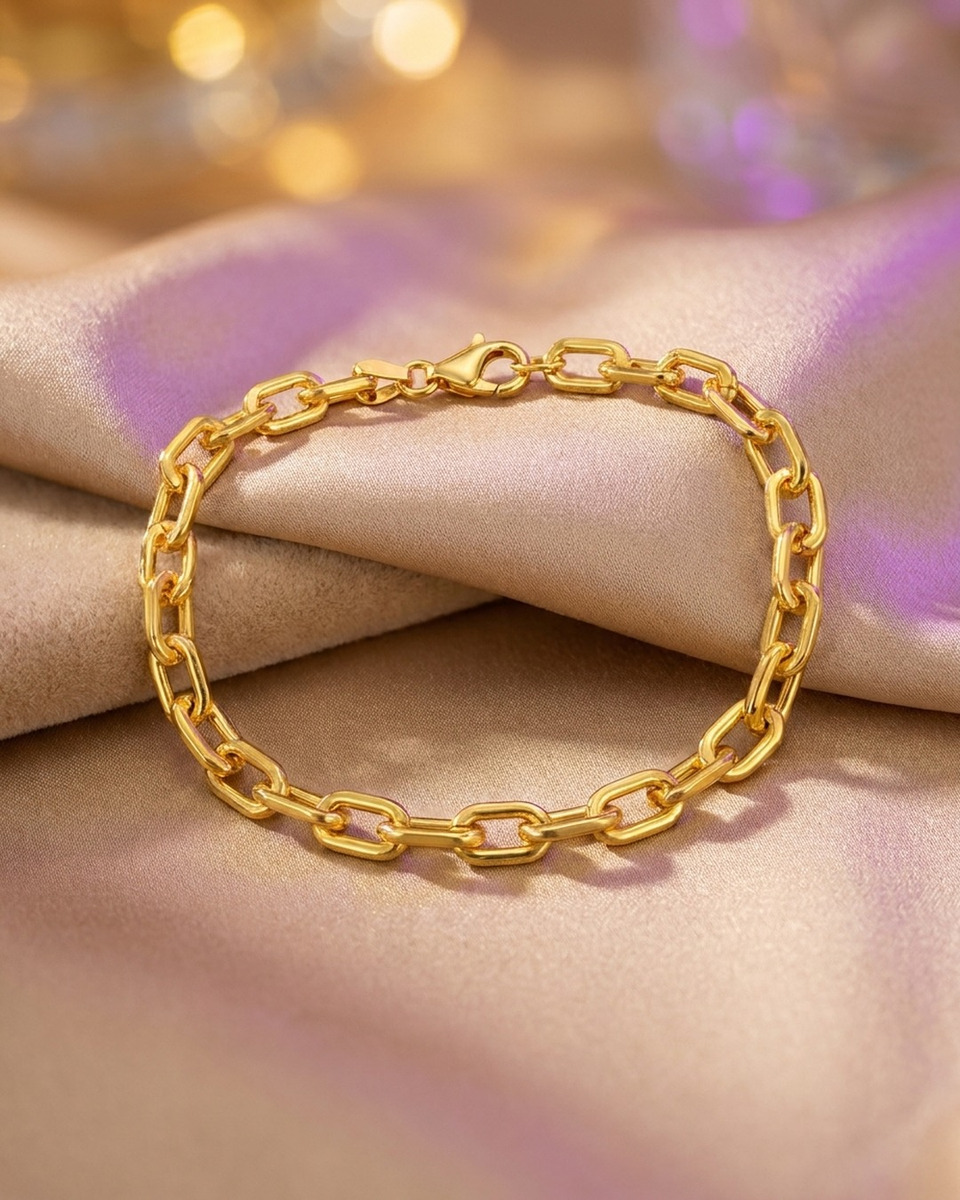 Tiffani Halka Altın Bileklik 22 Ayar 7.14gr - F00265