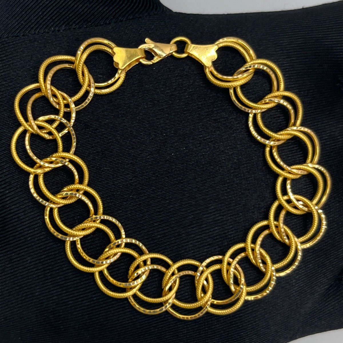 Samanyolu Altın Bileklik 22 Ayar 7.90gr 19 CM - F00267 - Fotoğraf 4
