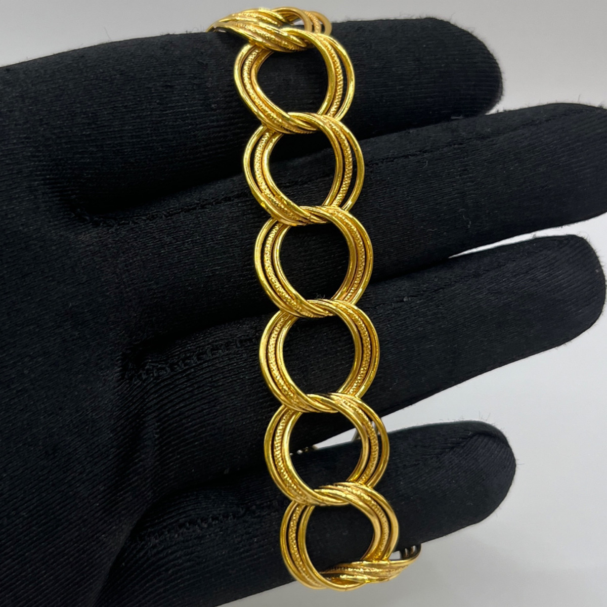 Samanyolu Altın Bileklik 22 Ayar 8.94gr 18 CM - F00268 - Fotoğraf 1