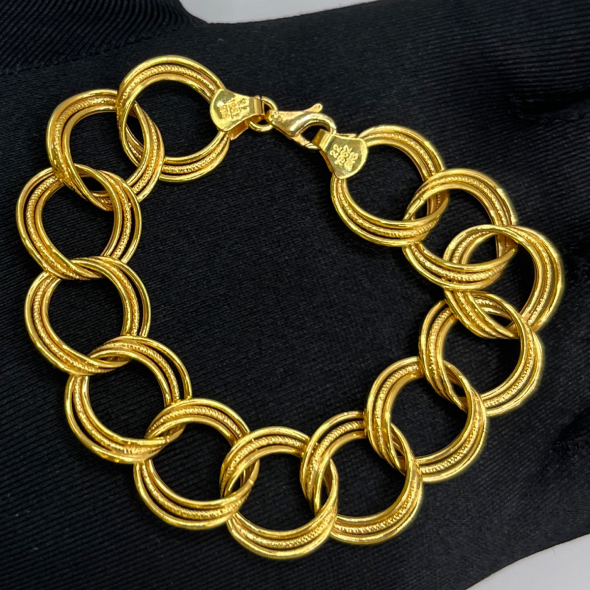 Samanyolu Altın Bileklik 22 Ayar 8.94gr 18 CM - F00268 - Fotoğraf 4