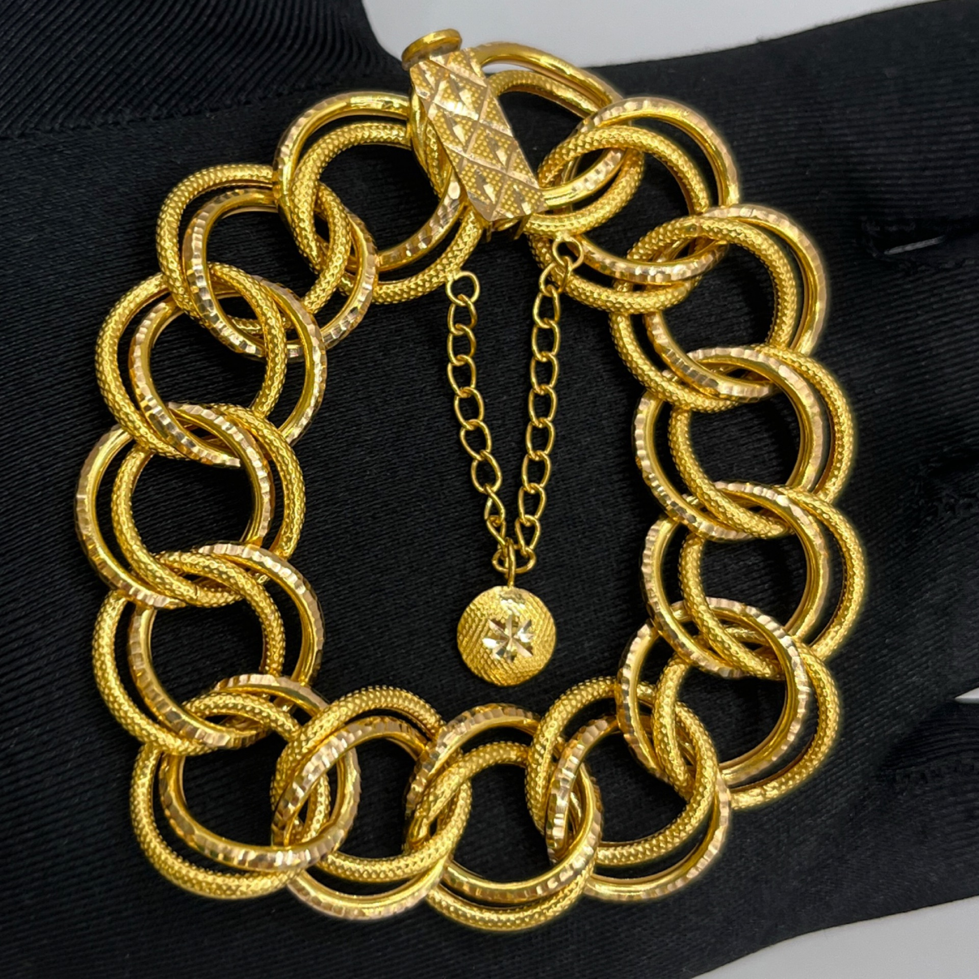 Samanyolu Altın Bileklik 22 Ayar 25.08gr - F00273 - Fotoğraf 4