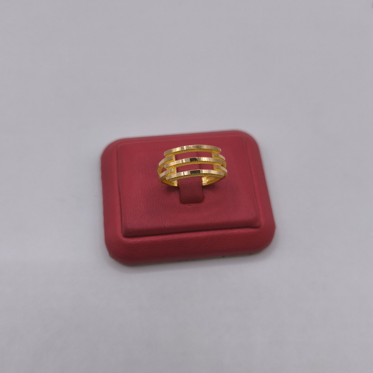 Üç Sıralı Altın Yüzük 22 Ayar 3.03gr 18 - Y01500 - Fotoğraf 4