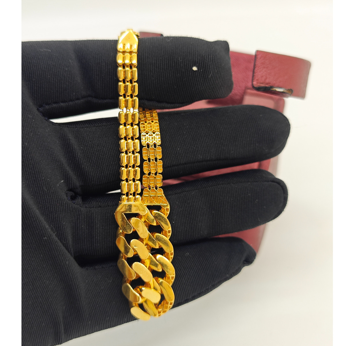22 Ayar Altın Bileklik Gurmet Modern Tasarım 13.48gr 19CM Kadın - B000029 ürün görseli