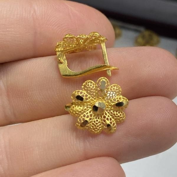22 Ayar Altın Küpe 3.73gr Kadın - K000311