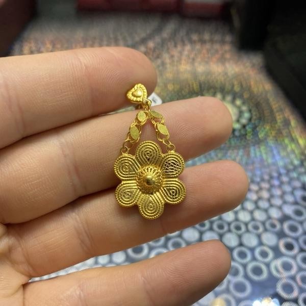 22 Ayar Altın Küpe 4.75gr Kadın - K000425