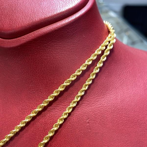 22 Ayar Altın Halat Özel Tasarım 7.27gr 65 CM Kadın - H000136_V1