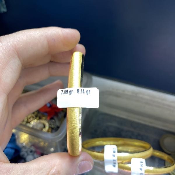 22 Ayar Altın Bilezik Paksoy Özel Tasarım 7.89gr Hediye - BZ00755_V1