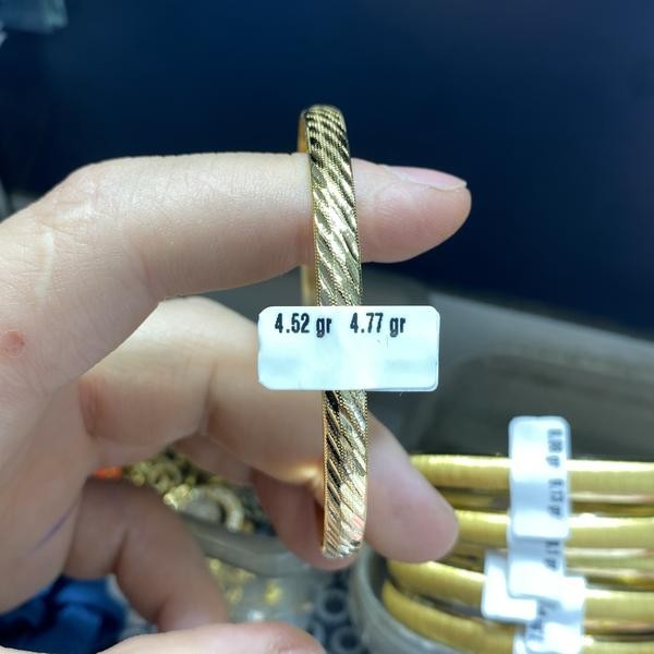 22 Ayar Altın Bilezik Paksoy Özel Tasarım 4.52gr Hediye - BZ00760_V1