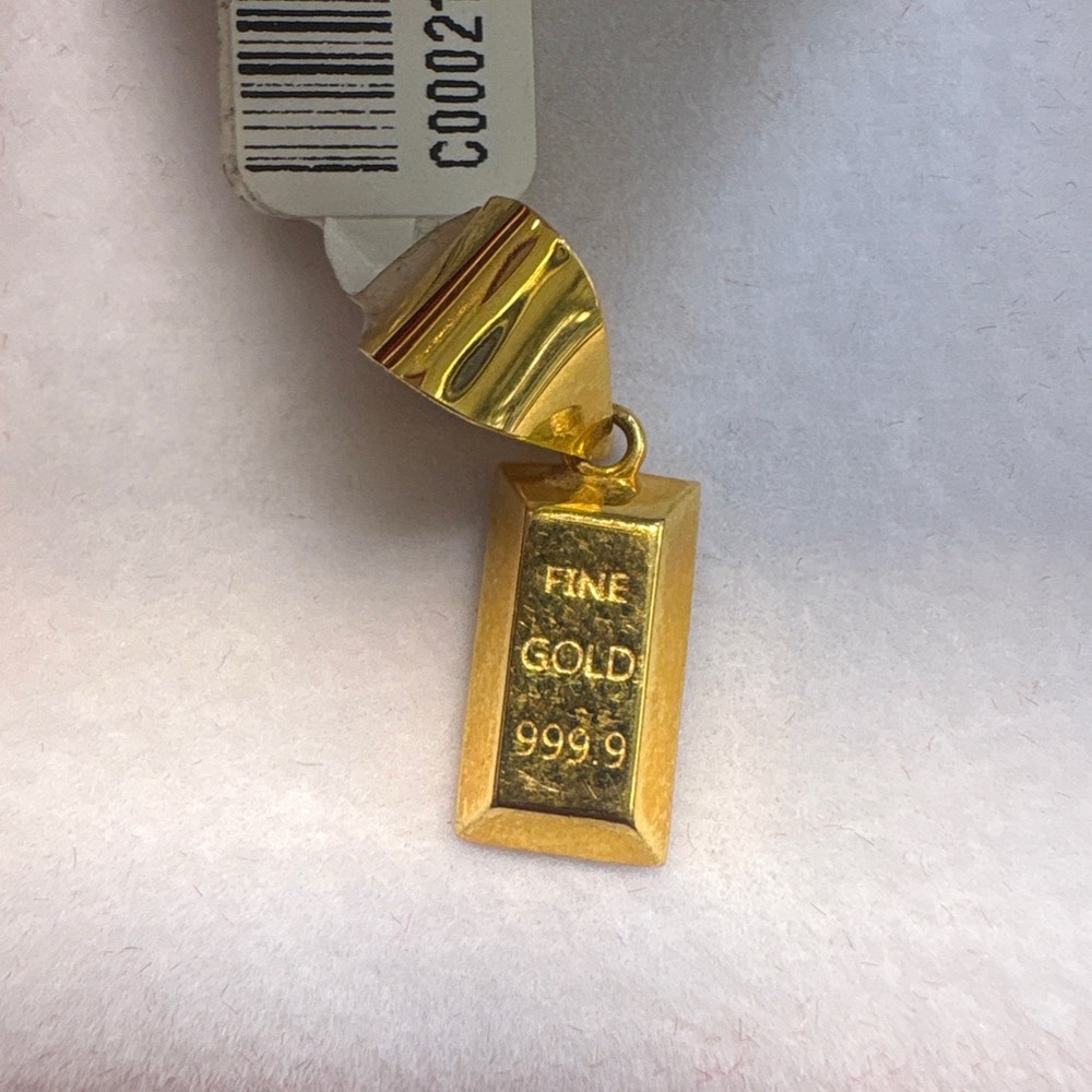 22 Ayar Altın Kolye Ucu Modern Tasarım 1.65gr Hediye - C000211