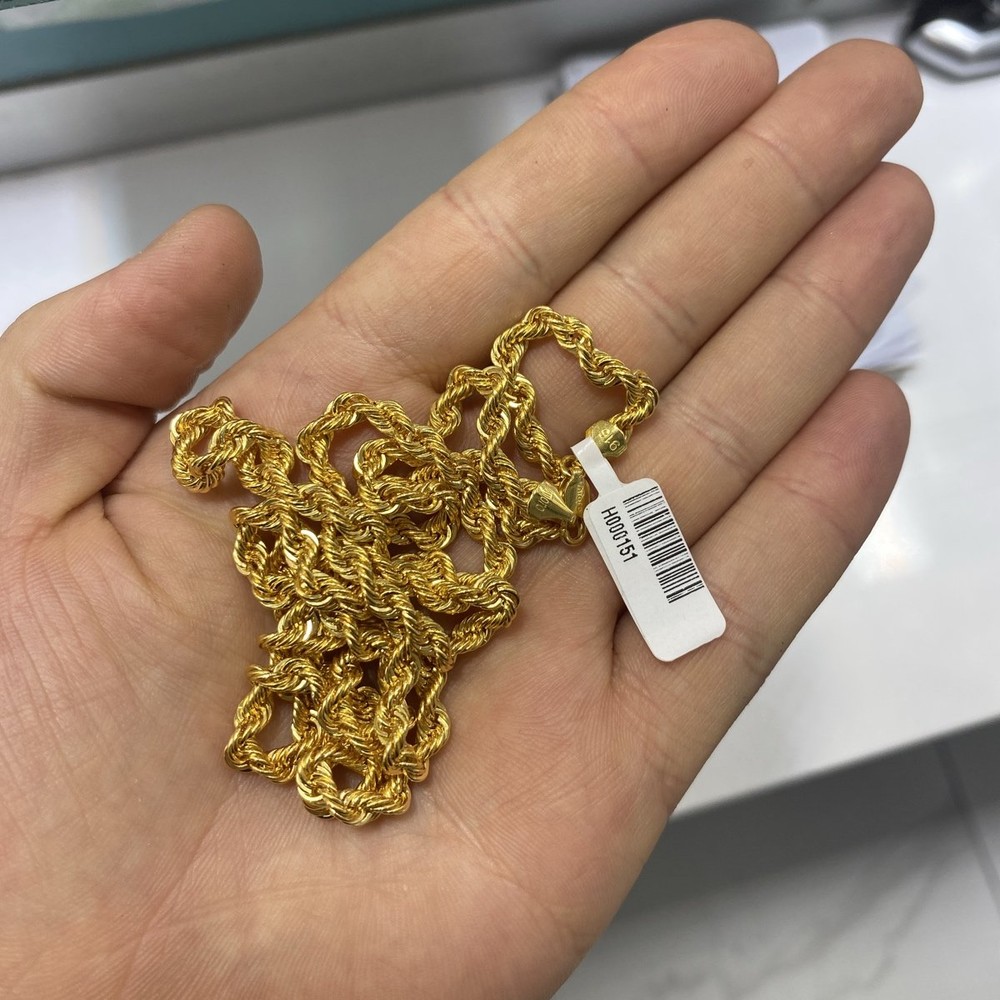 22 Ayar Altın Halat Özel Tasarım 16.47gr 75cm Hediye - H000151