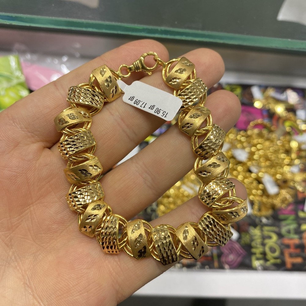 22 Ayar Altın Bileklik Samanyolu Modern Tasarım 15.90gr Kadın - B000737