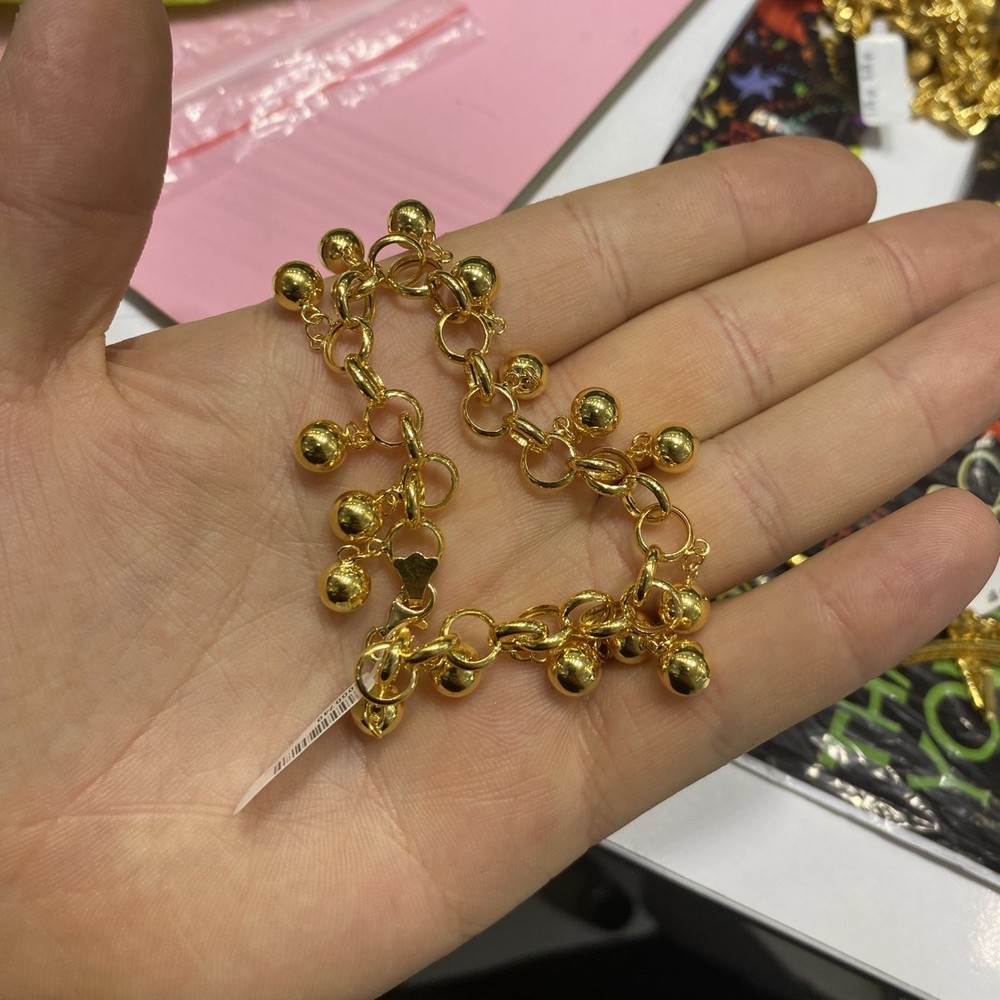 22 Ayar Altın Bileklik Tohumlu Özel Tasarım 13.21gr Kadın - B000740