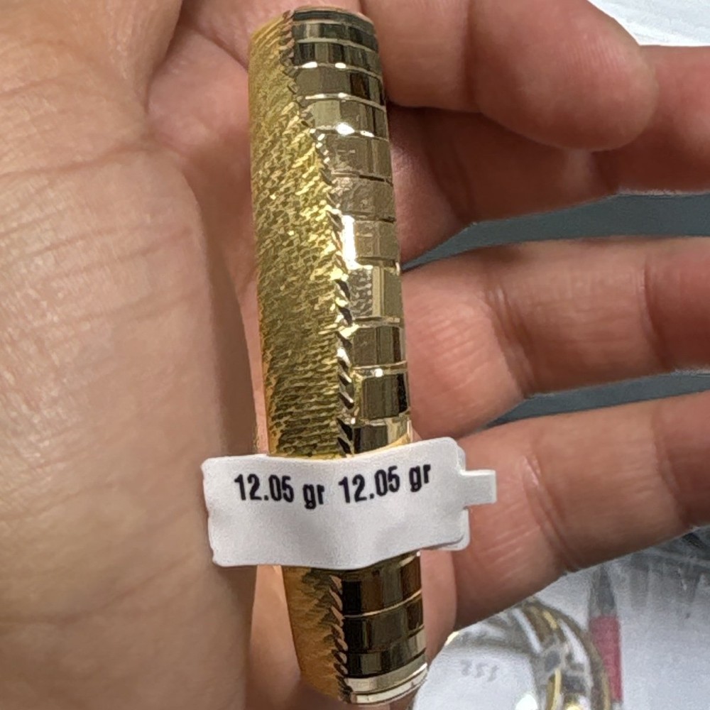 22 Ayar Altın Bilezik Zahit Geyik Özel Tasarım 12.05gr Hediye - BZ00788