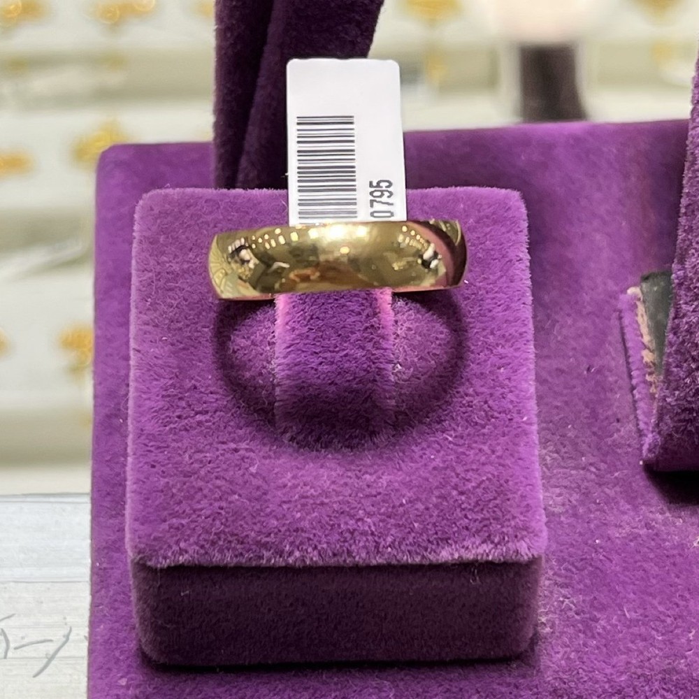 22 Ayar Altın Alyans Zahit Geyik Modern Tasarım 4.44gr 19 Numara - AL00784