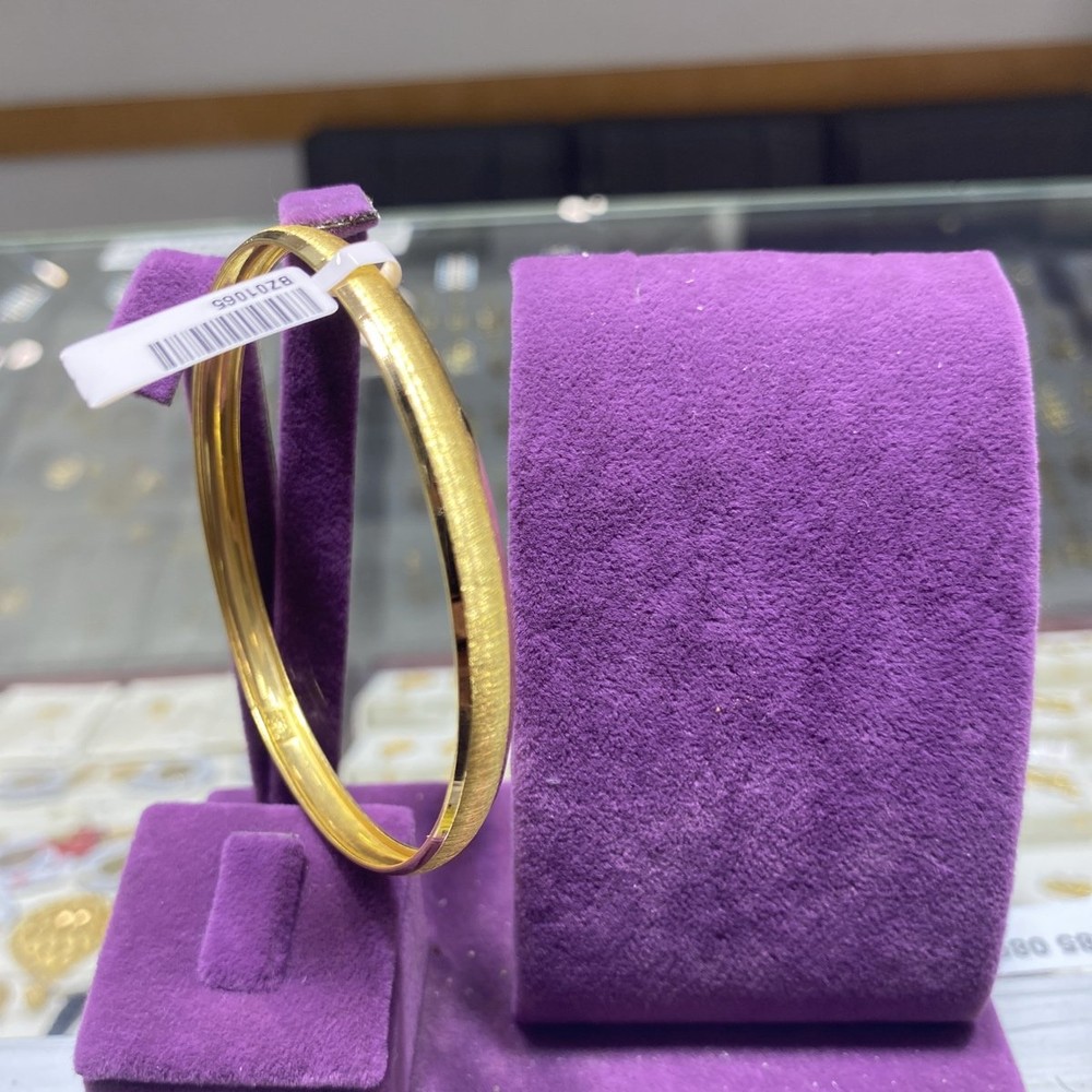 22 Ayar Altın Bilezik Zahit Geyik Kumlu Şarnel 6.14gr Kadın - BZ01064