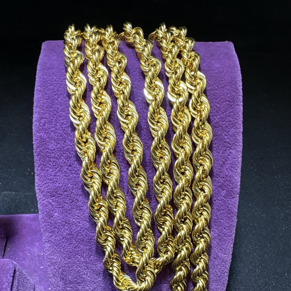 22 Ayar Altın Halat Zincir Modern Tasarım 24.64gr 70 CM Kadın - H00190