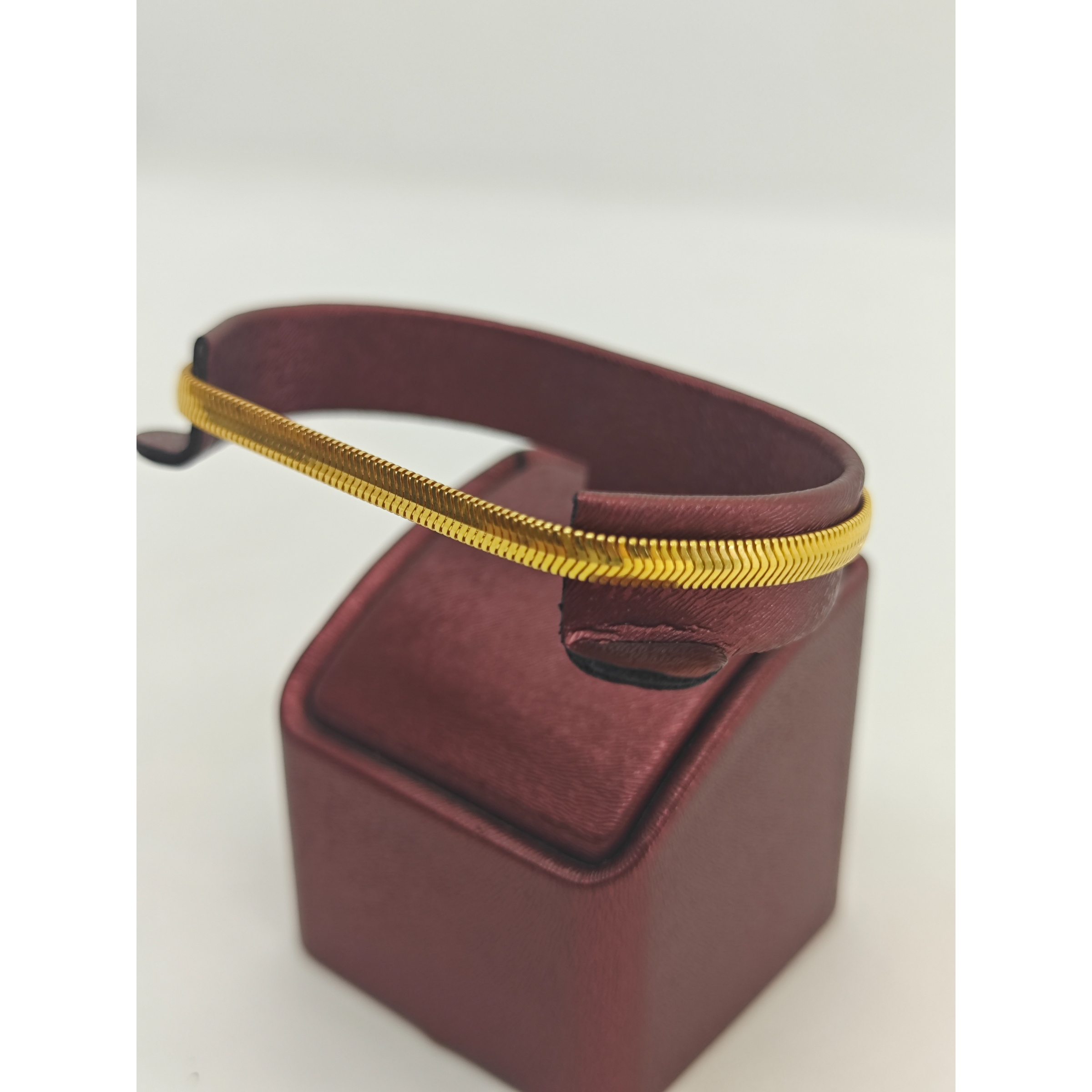22 Ayar Altın Bileklik Balık Sırtı Modern Tasarım 5.24gr 19cm Hediye Paksoy - B000101 ürün görseli