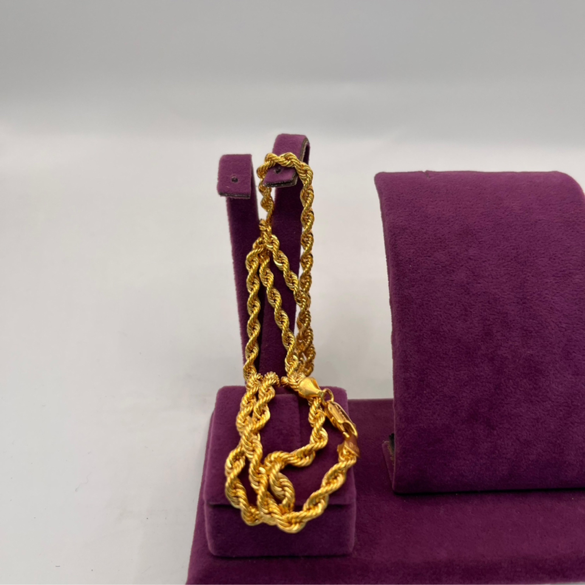 22 Ayar Altın Kolye Halat 7.47gr 65 CM - Z00121 - Fotoğraf 4