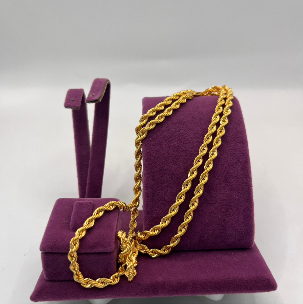 22 Ayar Altın Kolye Halat 7.47gr 65 CM - Z00121