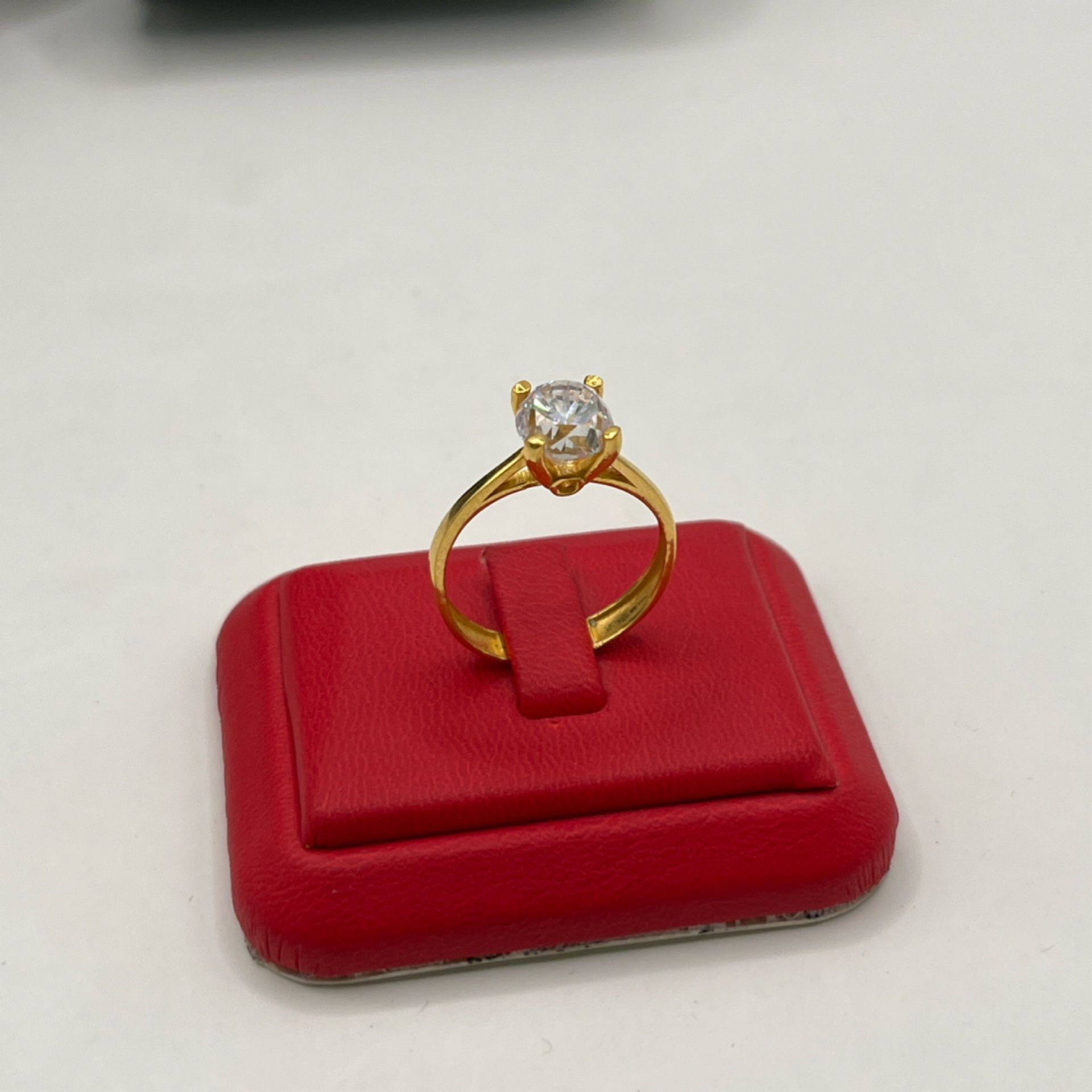 Tek Taş Yüzük 22 Ayar 4.04gr 18 Numara - Y01307 - Fotoğraf 4