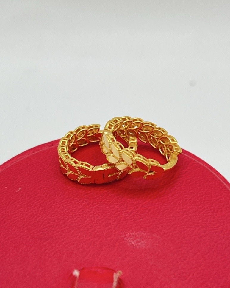 Başak Altın J Küpe 916 3,38 g KU00030