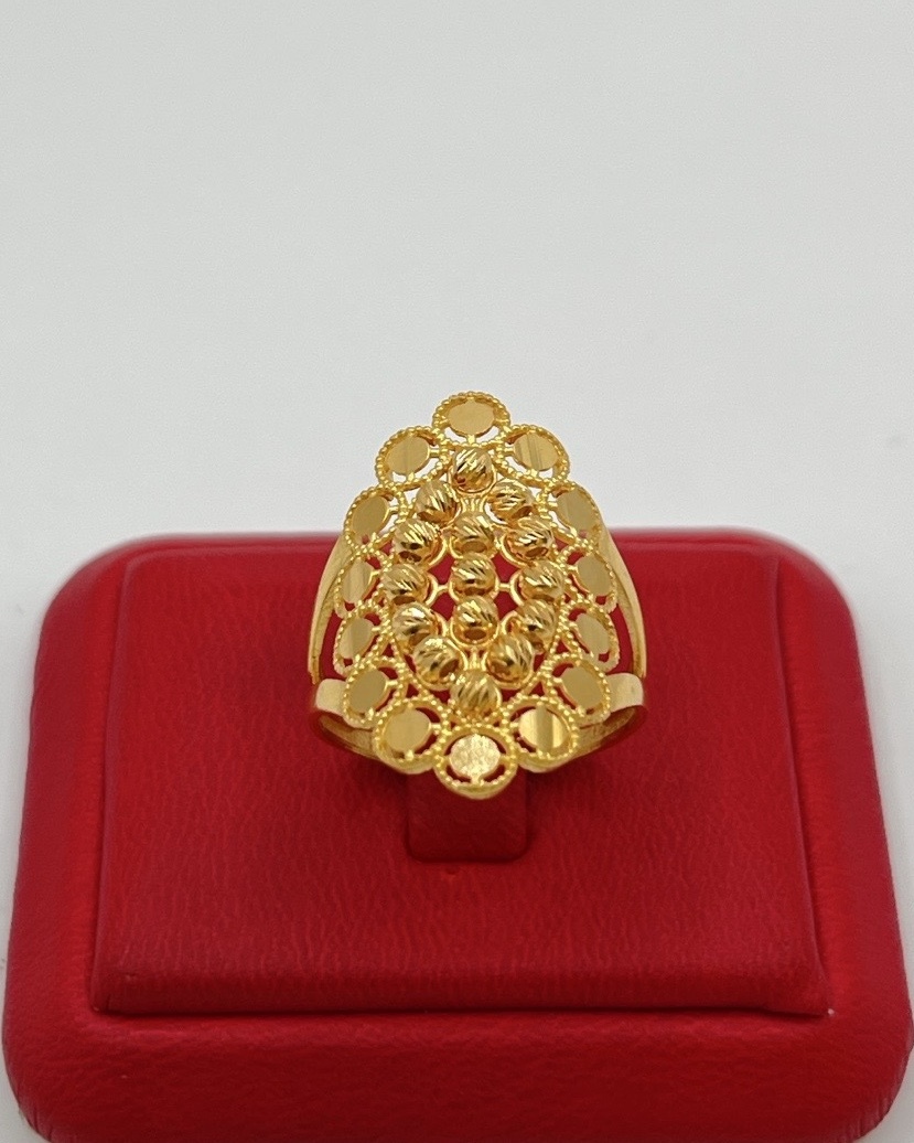 Dorika Çiçek Altın Yüzük 916 4,37 g YU00096