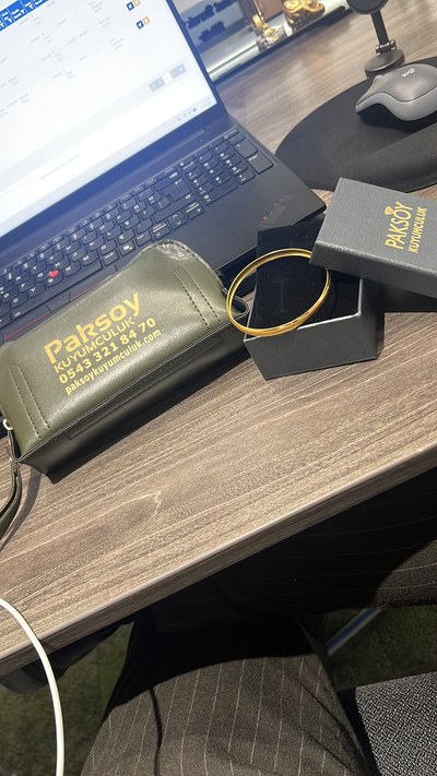 Şarnel İşçiliksiz Altın Bilezik 22 Ayar 5.20gr - BZ01749 — müşteri fotoğrafı